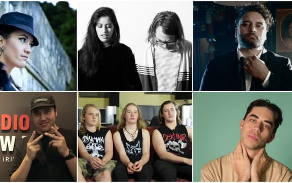 Ria Hall, Soccer Practise, Troy Kingi, Montell2099, Alien Weaponry and Teeks