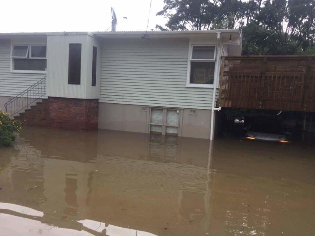 Homes in Green Bay affected by flooding.
