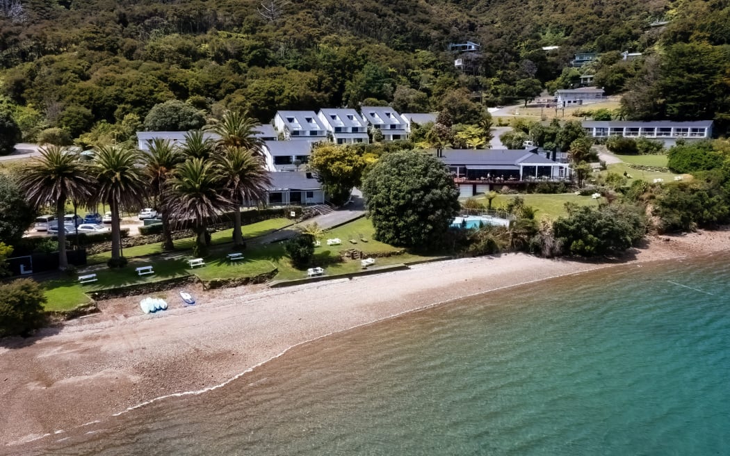 Before and after photos of work on Kenepuru Rd at Portage Heights. Marlborough Roads transport recovery manager Steve Murrin says road closures are necessary for the extent of works required.
