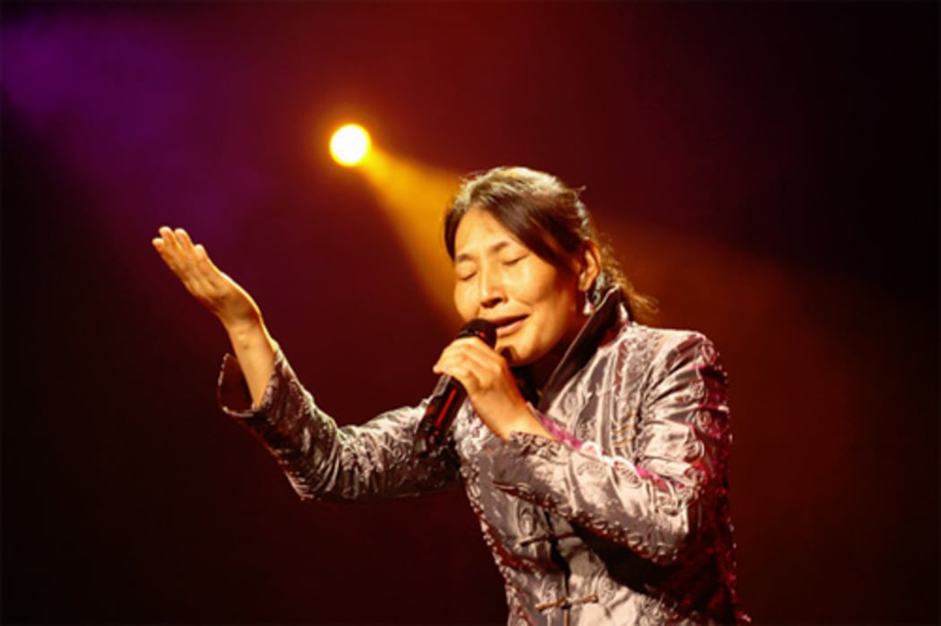 Mongolian singer Urna Chahar-Tugchi