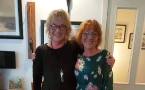 Anne Myers (left) is dying of brain cancer and is begging for an isolation spot for her sister to come home and see her before she dies.