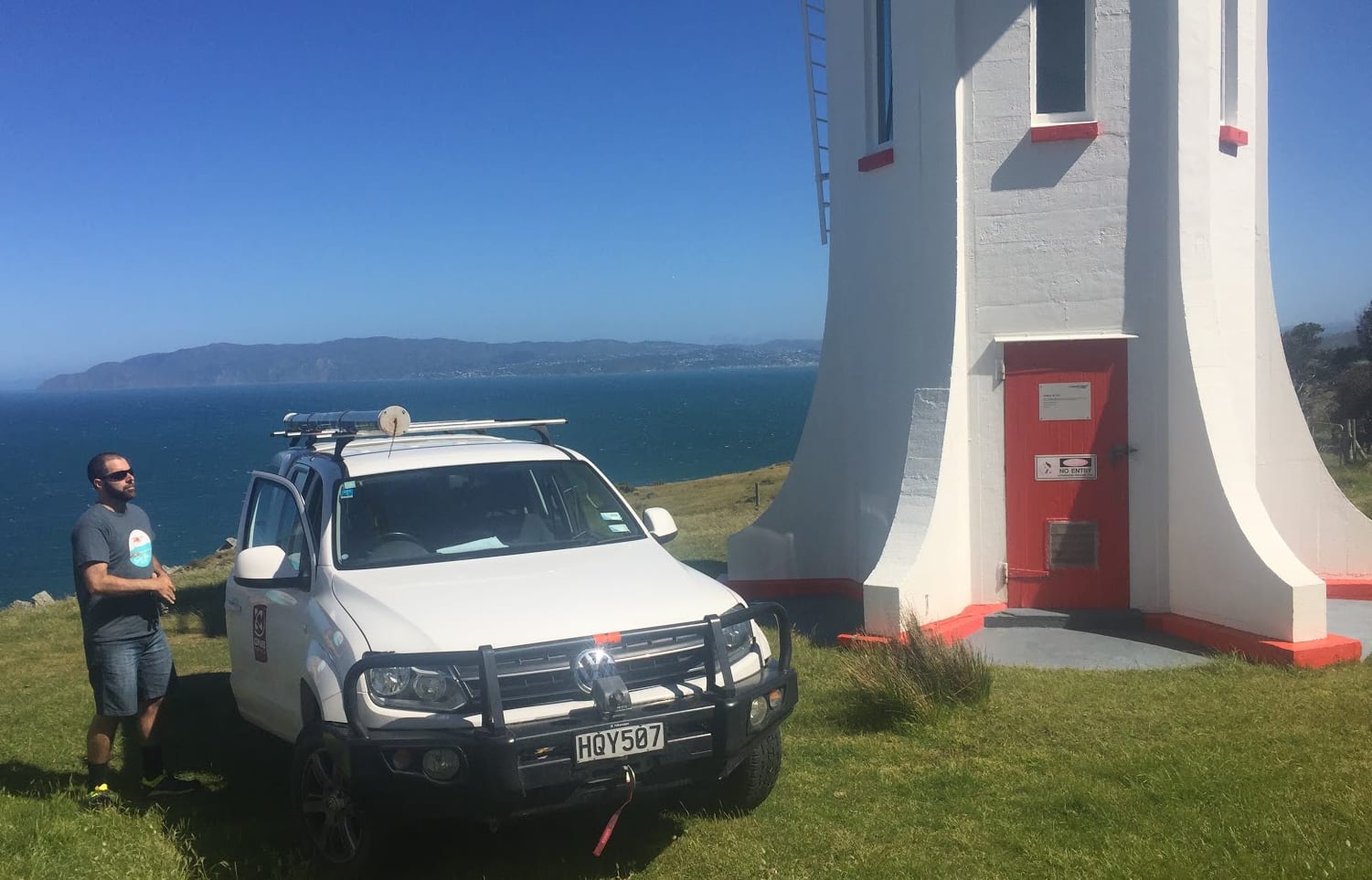The GNS Science/GeoNet seismic monitoring station at Baring Head
