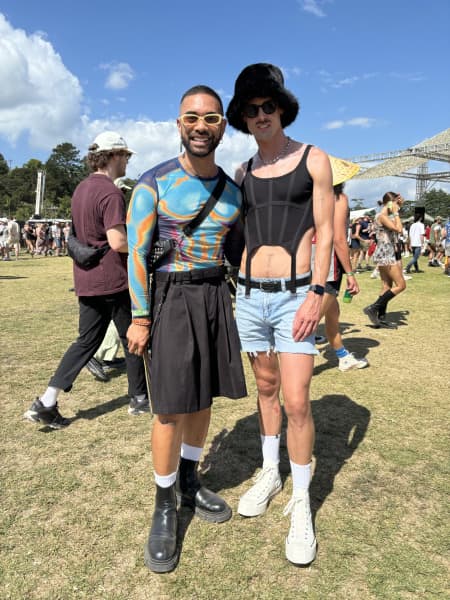 Andy Olive, left, and Francis McWhannell.