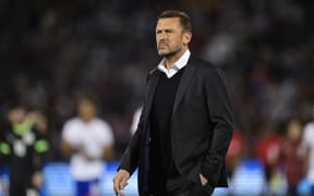 Socceroos head coach Tony Popovic at the international friendly against the United States in Colorado, October 14, 2025. (Photo by Dustin Bradford / GETTY IMAGES NORTH AMERICA / Getty Images via AFP)