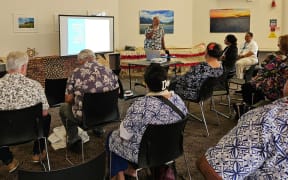 Community leaders and residents discuss priorities at the first Manurewa Pan-Pacific strategy workshop, held at the Manurewa Library.
