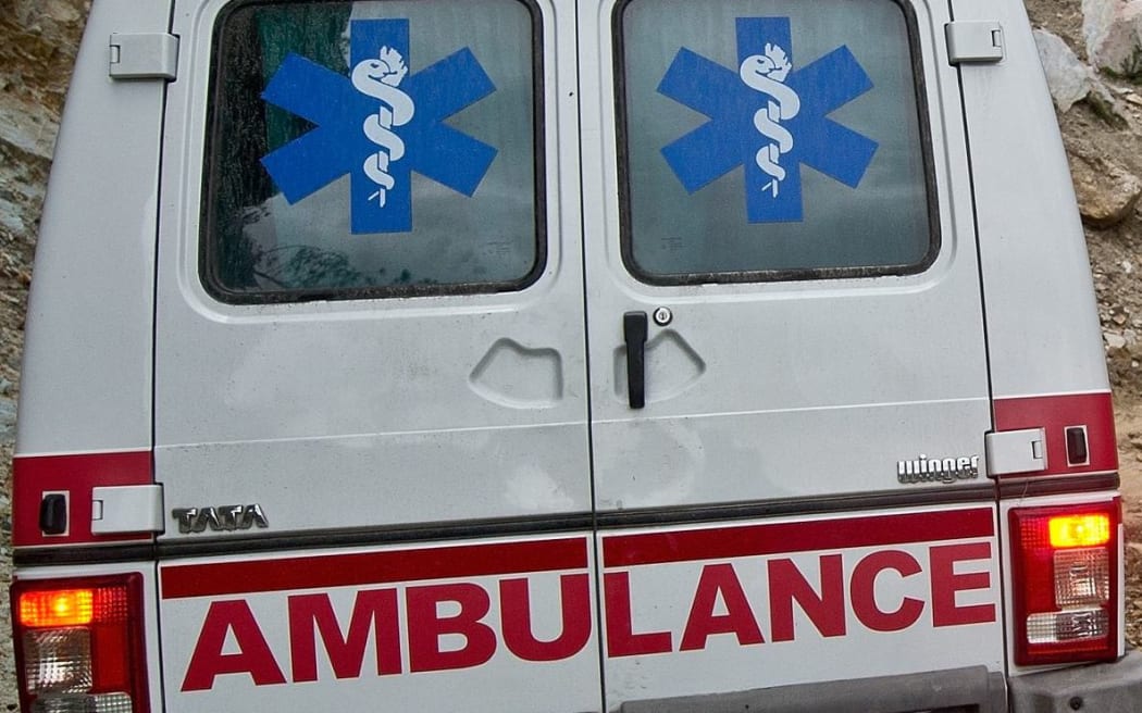 A file photo of an ambulance in India