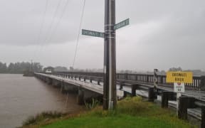 Orowaiti River, Westport, on Friday morning after two days of rain, 4 February 2022