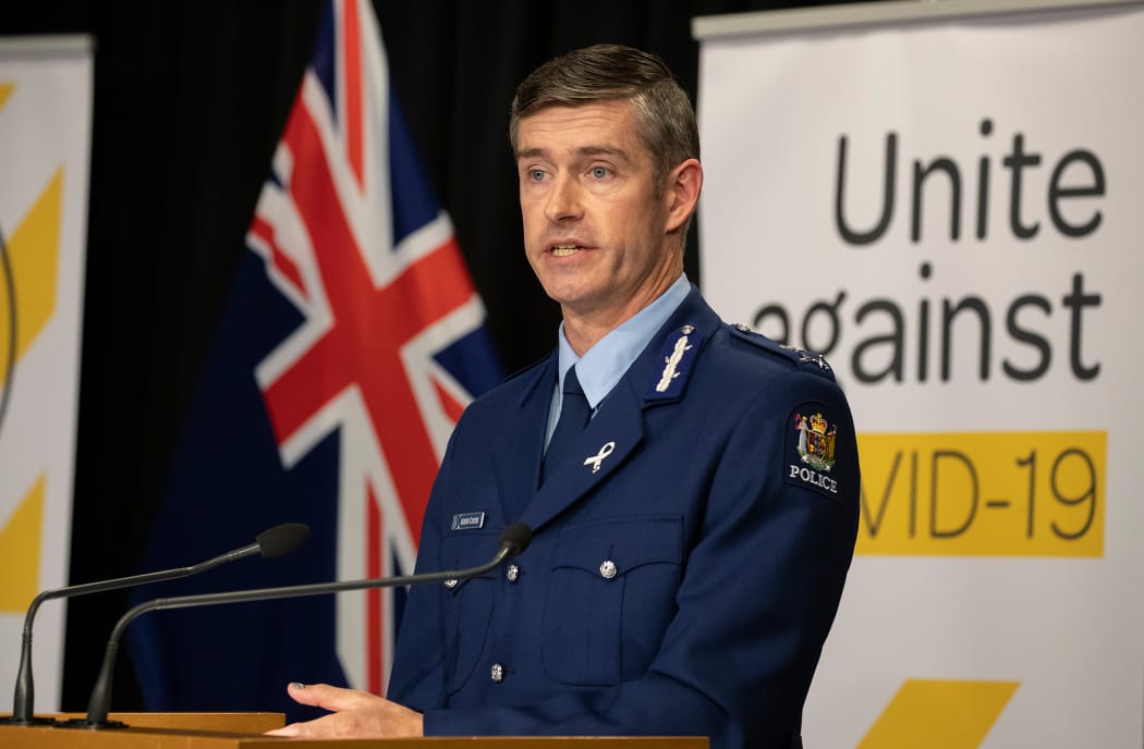 Police Commissioner Andrew Coster.