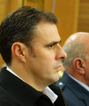 Adam Dunnett was off-duty when he assaulted the teenagers.