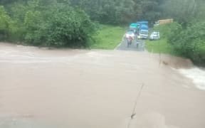 Multiple roads are closed in Fiji on Thursday morning due to flooding.