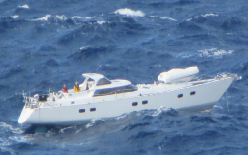The surviving trio of the stricken yacht Platino are safely back in New Zealand and heaping praise on their rescuers.