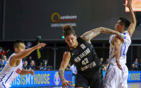 New Zealand's Isaac Fotu. Tall Blacks v Hong Kong, International Basketball, Energy Events Centre, Rotorua, New Zealand. Thursday, 28 June, 2018.