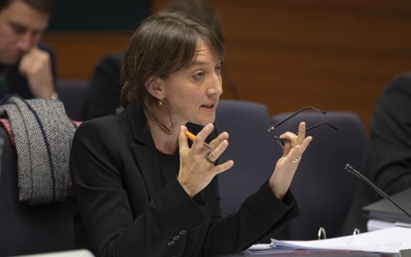 Deborah Manning, representing the former residents of Khak Khuday Dad and Naik villages, during her submissions at the Operation Burnham Inquiry at the High Court in Wellington.