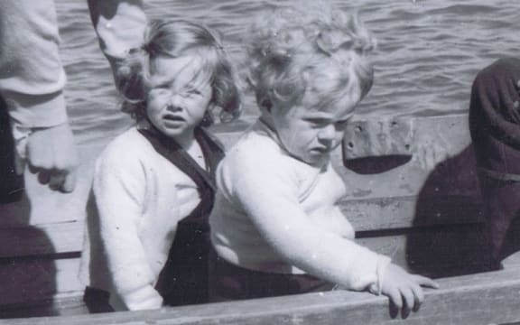 Twins Sue and Tom Scott.