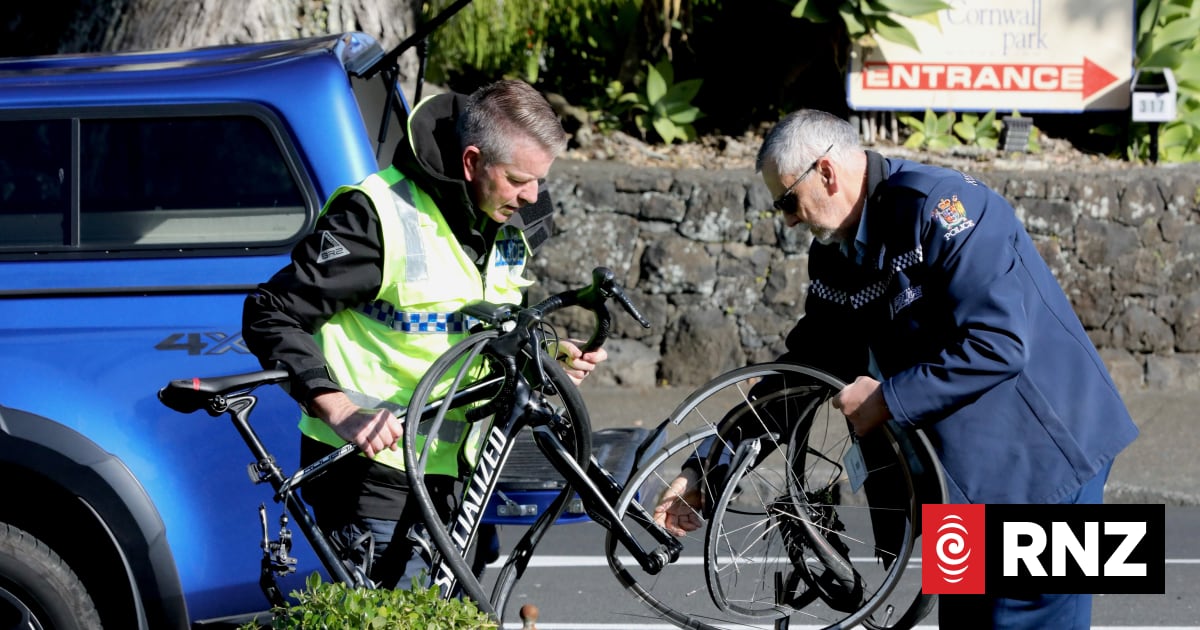 Auckland Grammar School 'devastated' after student cyclists hit by stolen car