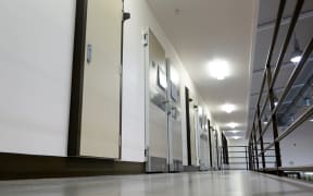 A cell block at Auckland South Corrections Facility.