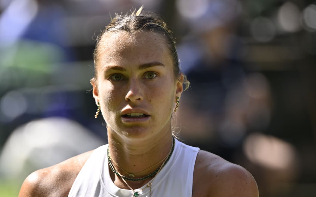 Belarus tennis player Aryna Sabalenka