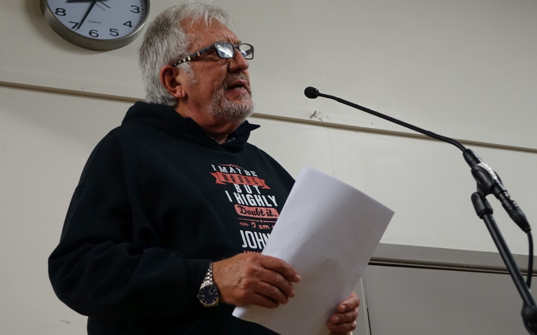Wellington mayoral candidate Keith Johnson