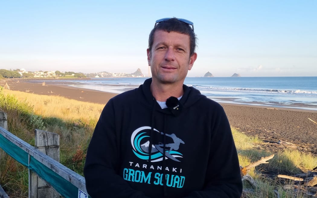 Mark Louis of Taranaki - father of Kalani Louis, who is representing NZ at the ISA World Junior Surfing Championships in El Salvador.