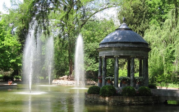 Palace gardens in Aranjuez