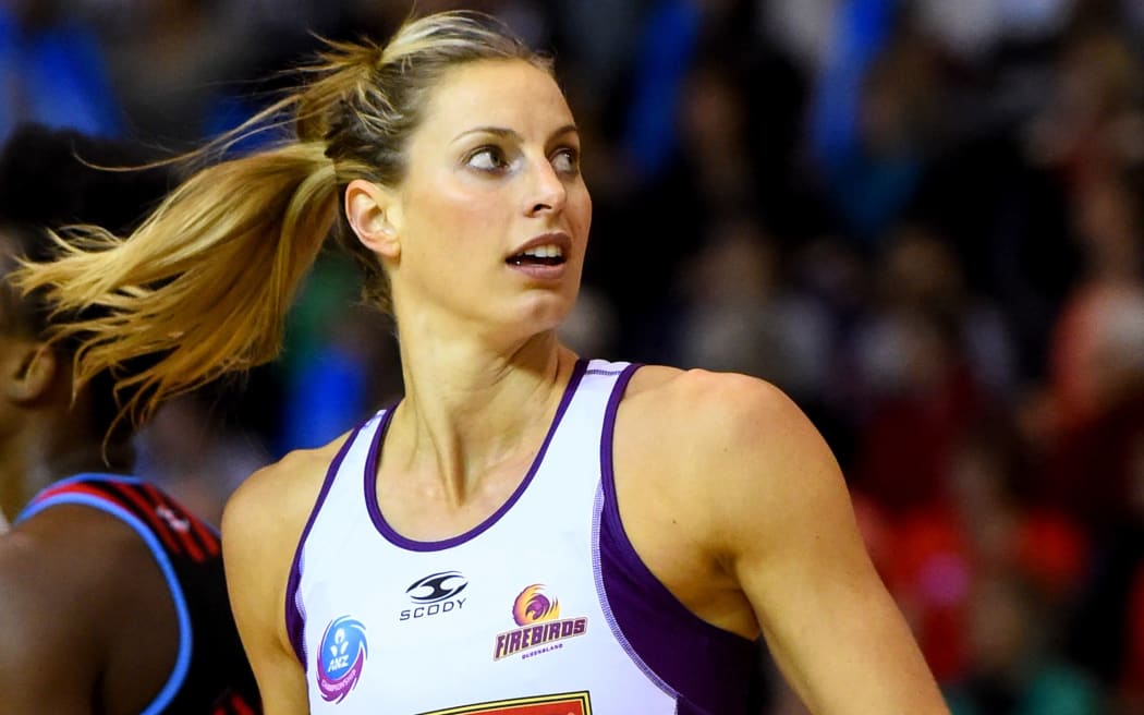 The Queensland Firebirds' captain Laura Geitz.
