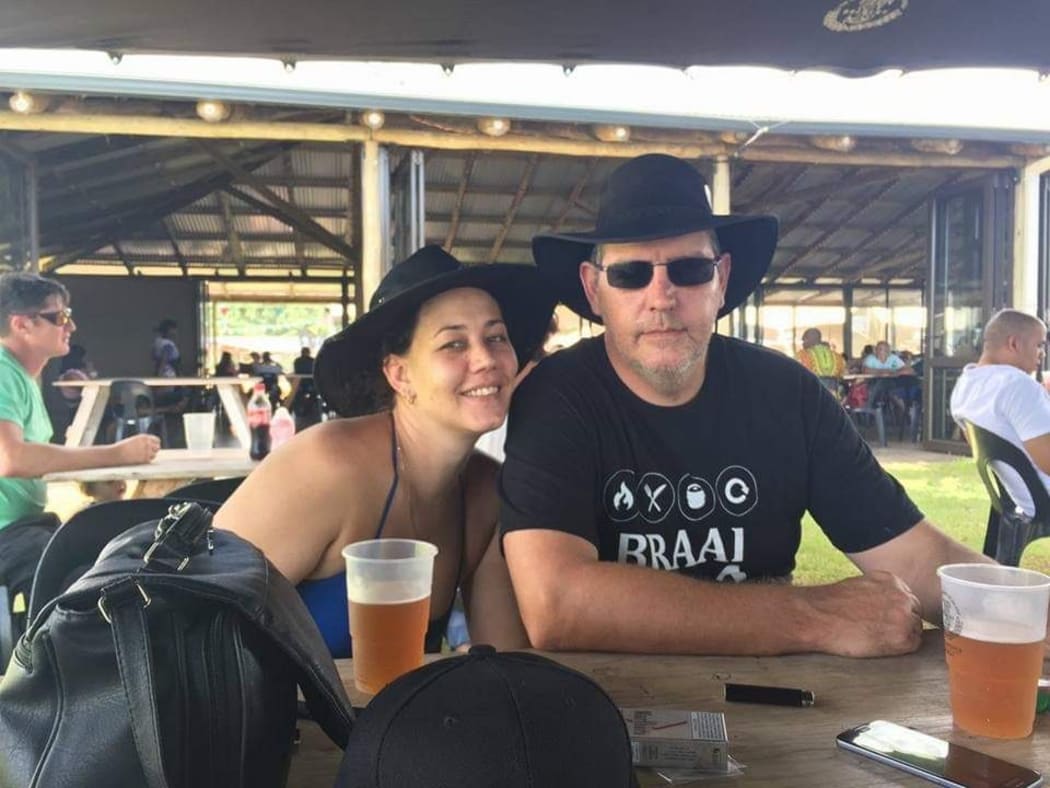 Shaun Trollip and his wife Mandy.