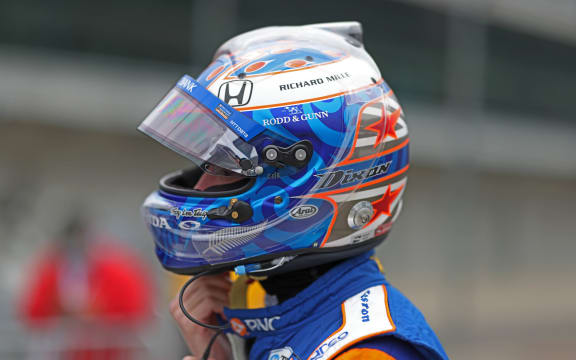 New Zealand Indycar driver Scott Dixon.
