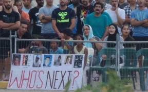 Protest on Nauru