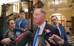 National MP Nick Smith after he was named by the speaker and suspended from Parliament for a day.