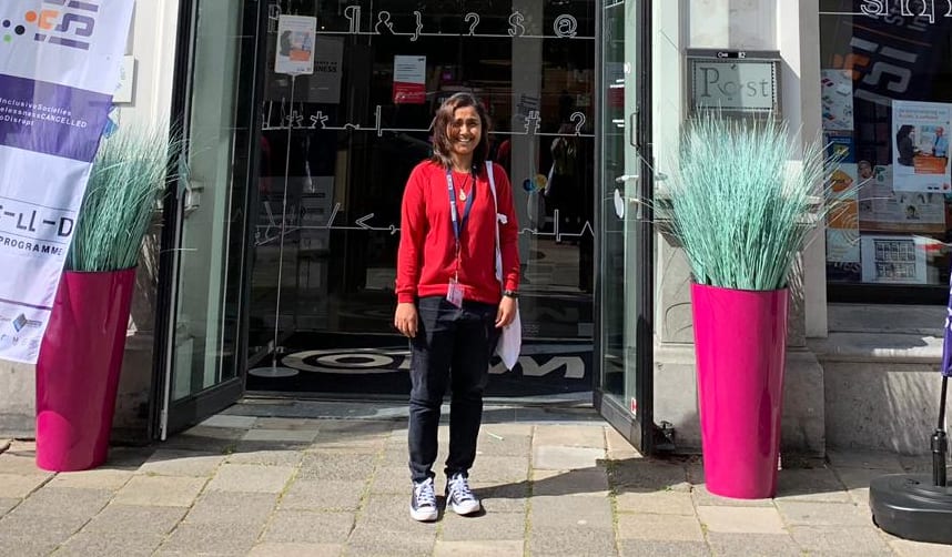 Hasfar Tamesuddin at the world conference on statelessness