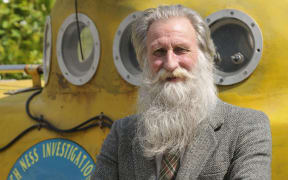The leader of the Loch Ness & Morar Project Adrian Shine.