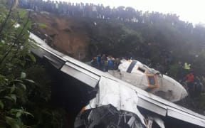 The Goma Airlines cargo plane crashed near Tenzing Hillary airport in Lukla.