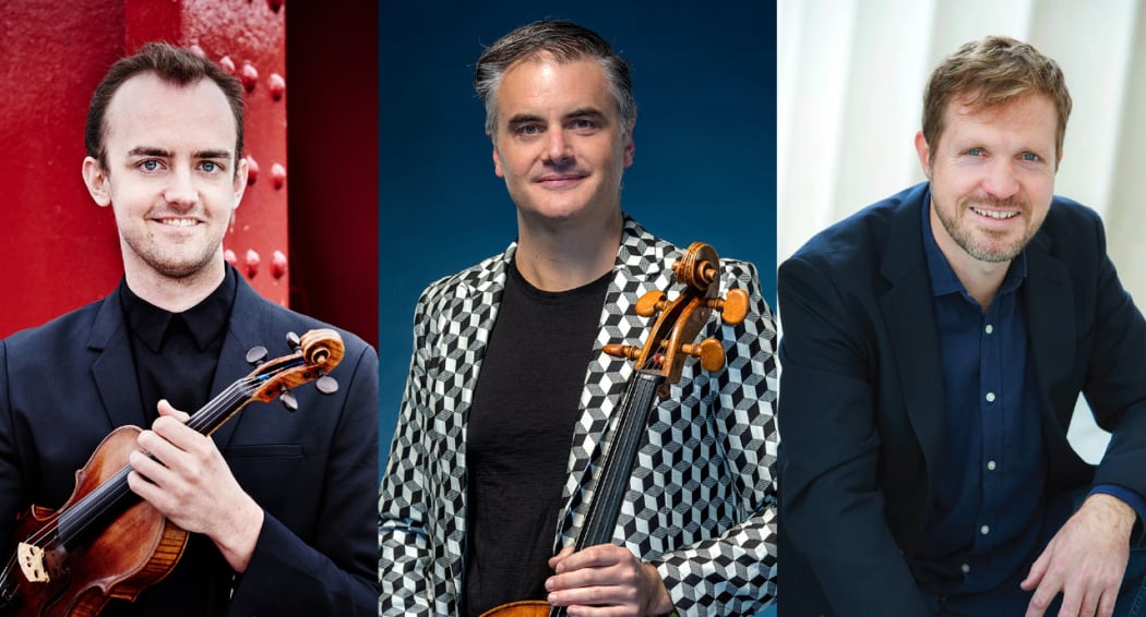 NZTrio Braid concert with Ben Baker, Ashely Brown, Stephen De Pledge