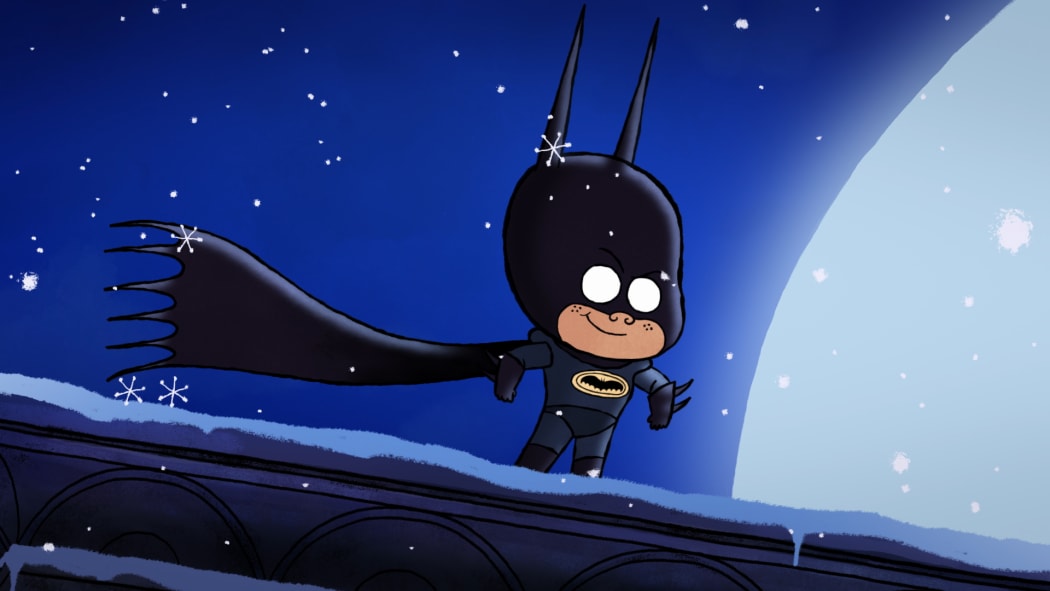 © Warner Bros. Entertainment Inc. MERRY LITTLE BATMAN and all related characters and elements are trademarks of and © DC.  All rights reserved.