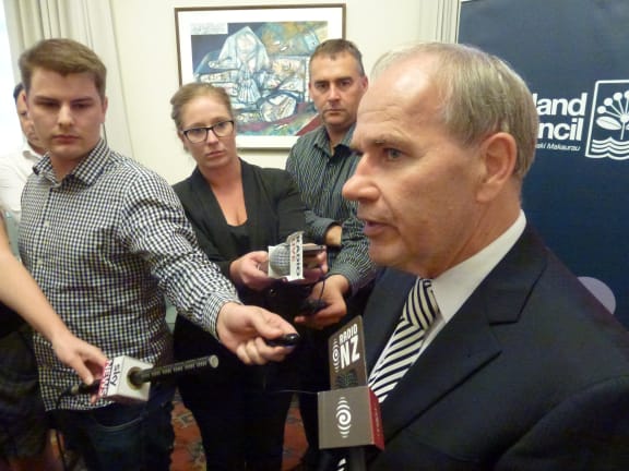 Len Brown says he accepts the councillors' decision.
