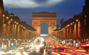Arc de Triomphe in Paris.