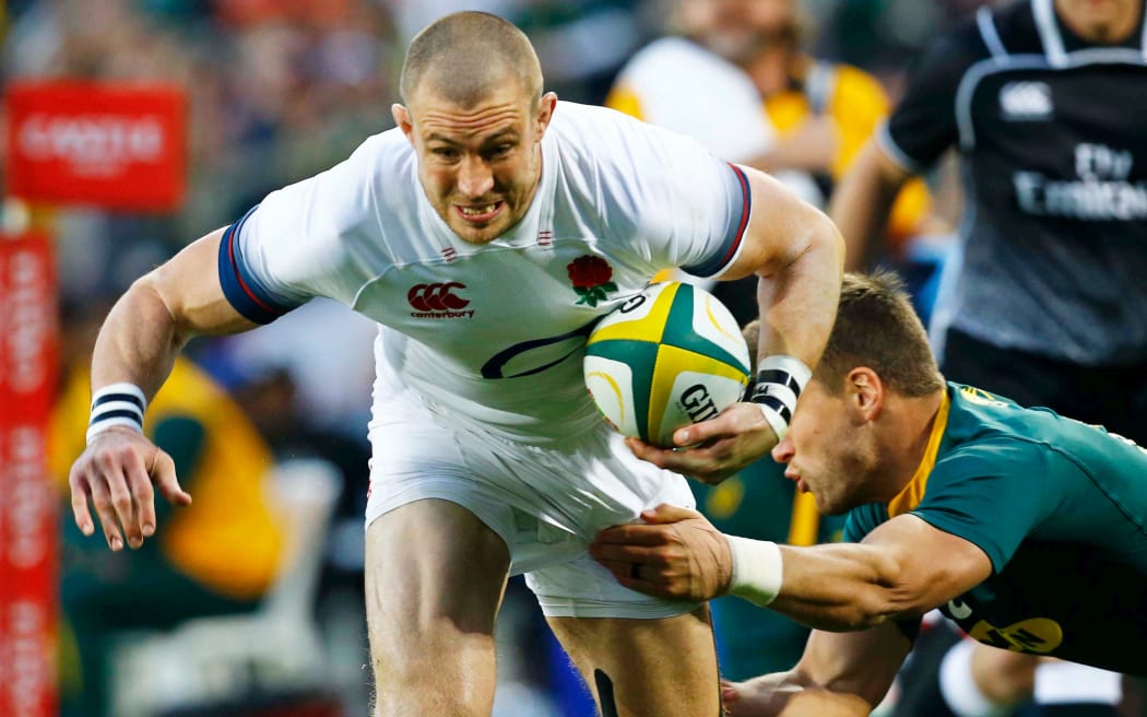 England fullback Mike Brown