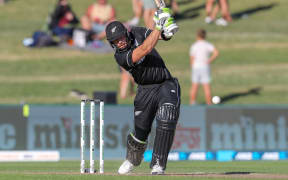 Martin Guptill v Bangladesh in Napier, Feb 2019.