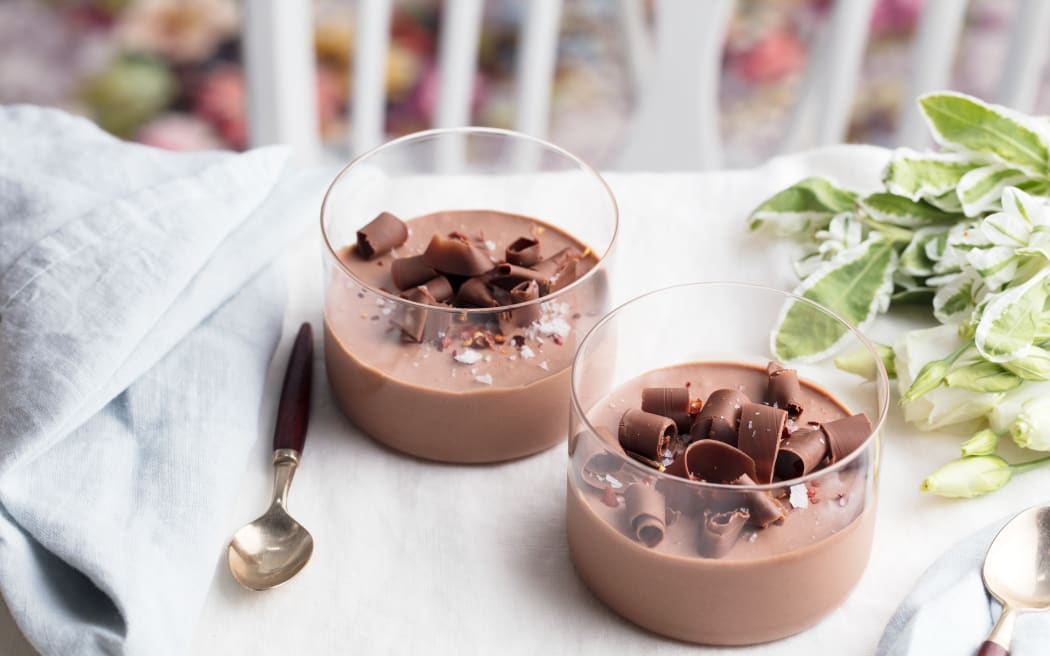 Valentine's Vegan Chilli Chocolate Mousse