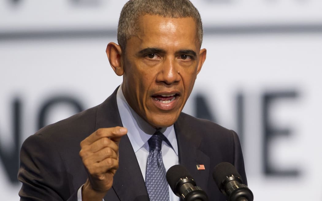 US President Barack Obama.
