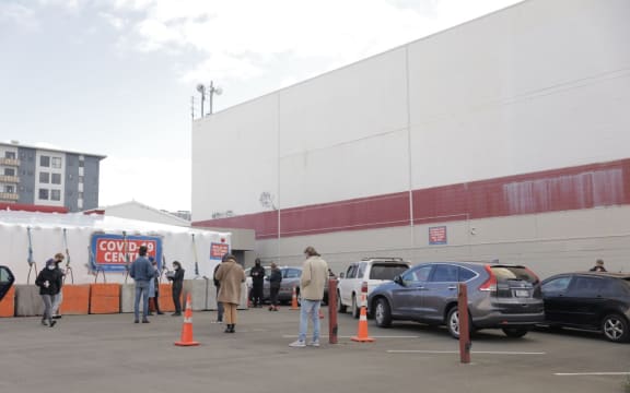 Covid-19 Testing Centre, Taranaki St, Wellington