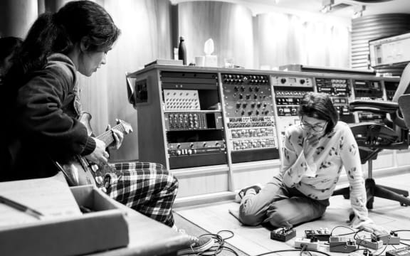 Susan Rogers (right) at SongHubs 2018