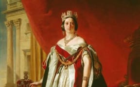This painting - of Queen Victoria in the 1840s - was gifted to Waitangi by Queen Elizabeth in the 1970s. It is currently being held by the Waitangi National Trust.