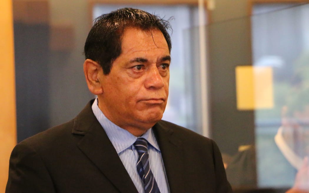 Stephen James Henare in court.