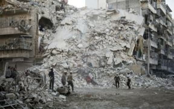 aleppo flattened