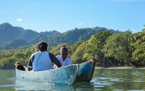 A scene from the film 'Vai' of the Solomon Islands story directed by Matasila Freshwater.