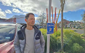 Korean Mart owner James Kim.