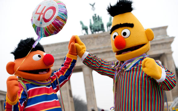 Sesame Street characters Bert and Ernie