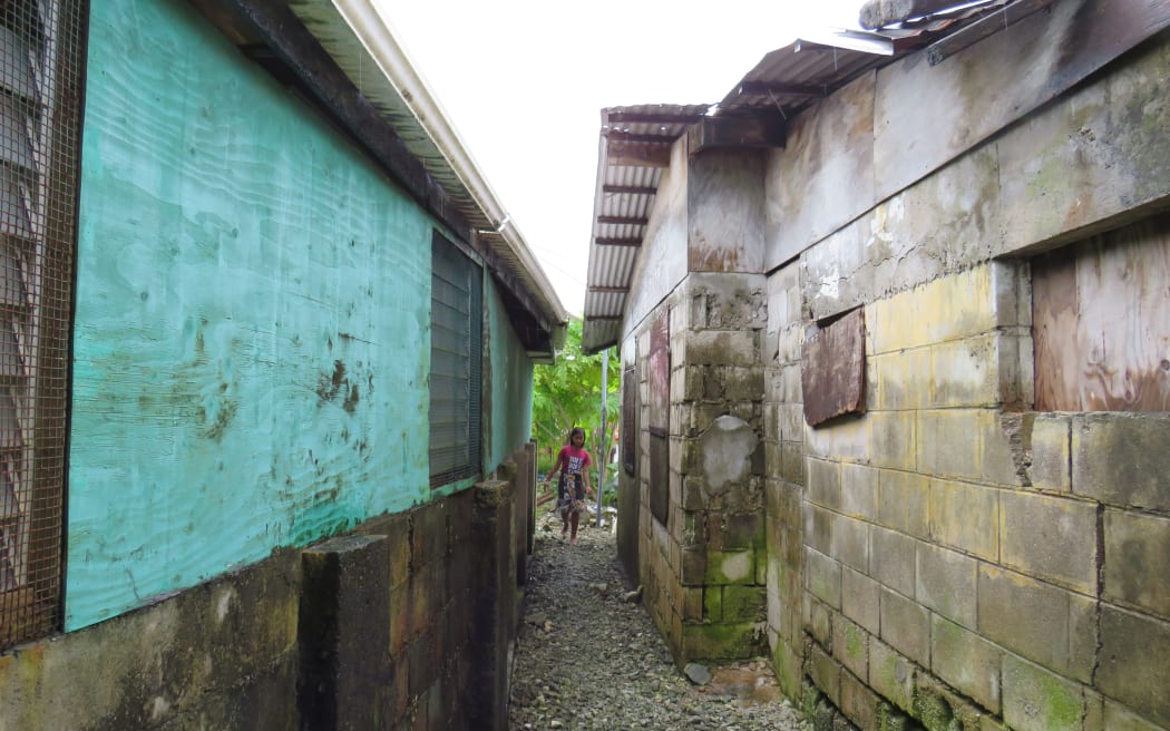 A new report confirms the highest-ever rate of out-migration from the Marshall Islands to the United States over the past five years, motivated in part by many living in poverty in urban neighborhoods such as this one in Majuro Atoll, the capital