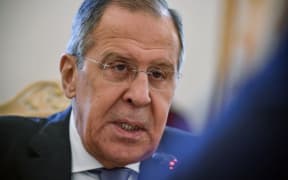 Russian Foreign Minister Sergei Lavrov.